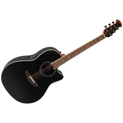 2771AX 5 G E-Acoustic Guitar Standard Balladeer Deep Contour Cutaway Black Ovation