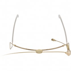 Sennheiser HSP 2-ew-3 - Microphone sur serre-tête, omnidirectionnel, ew 3,5 mm, beige