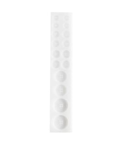 Moule en silicone pour créer ses boutons en résine - Rico Design Blanc