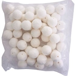 Graine Créative - Boules cellulose blanches ø4cm (50 pièces)