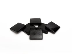 Carreaux mosaïque Noir Pixel art - Classique - Lot de 90