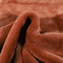 Tissu Fausse fourrure Bear Ultra douce Marron