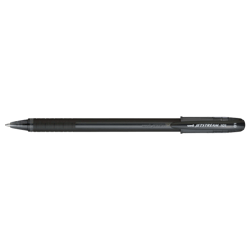 Stylo - Roller - Noir - Pointe moyenne - Avec capuchon - Jetstream 101 - Uni-Ball