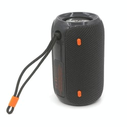 Enceinte Bluetooth Portable Étanche Sans Fil Avec Son Clair Et Puissant 80dB Gris foncé YONIS