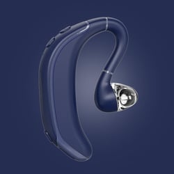 Ecouteurs Bluetooth Stéréo HIFI Confortables Avec Rotation 360° Et Autonomie 20h Bleu YONIS