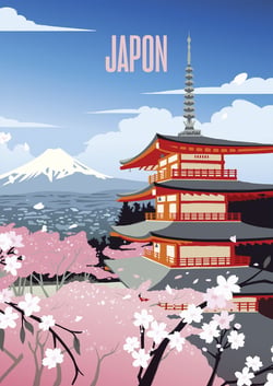 Puzzle 500 pièces - Évasion Japon - Hachette