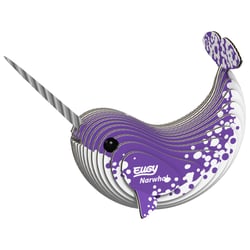 Eugy 3D Modèle: ANIMAL MARIN / NARVAL 10.8x3.9x6.7cm, en carton, en boîte, 6+