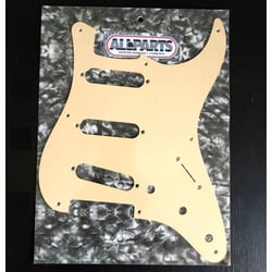 Pickguard SSS pour US vintage 54-59' Stratocaster 8 trous 1ply Crème .060” 1,524mm
