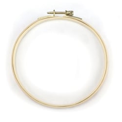 Tambour à Broder en Bois 10 cm