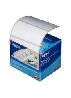 Rouleau de 250 étiquettes blanches