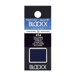 Aquarelle Bleu Cyanine  1/2 godet - S4