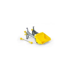 rollyKid Lader Chargeur de tracteur Gris et Jaune - Rolly Toys