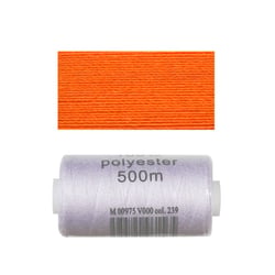 Bobine 500m fil polyester Orange
