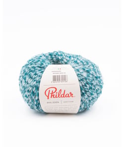 Fil mohair à tricoter Phil Eden - Phildar Emeraude Bleu