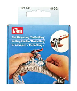 The KnitRing : L'Anneau à Tricoter Norvégien pour des Motifs Multicolores Faciles et Ordonnés - Prym Bleu