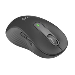 Souris sans fil Logitech Signature M650 Gaucher Grande taille Silencieuse Boutons programmables Graphite