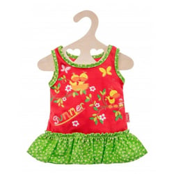 Robe d'ete a volants summer 28/35 cm - heless - habit poupon (46)