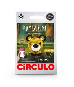 Kit Amigurumi Aniballs - Tigre - Circulo Jaune