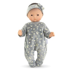Pyjama Brille dans la Nuit & Bandeau pour poupon 30 cm