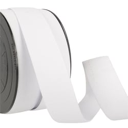 Bobine 25m Elastique maille Blanc