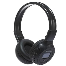 Casque Audio Bluetooth Sans Fil Avec Écran LED Et Microphone HD Pour Appareils Noir YONIS