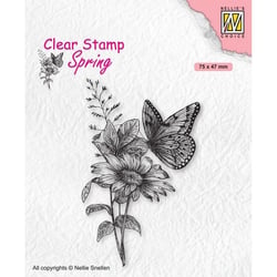 Tampon transparent le printemps NELLIE SNELLEN