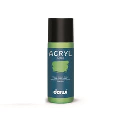 Peinture acrylique - Vert clair - Tous supports - Opaque - Indélébile - Darwi - 80ml