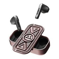 Ecouteurs Bluetooth Sans Fil IPX4 Effet Lumineux Gyro 360° Anti-Sueur Or YONIS