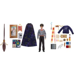 Calendrier de l'avent harry potter gryffondor : 1 poupée mannequin - 24 surprises - mattel - hnd80