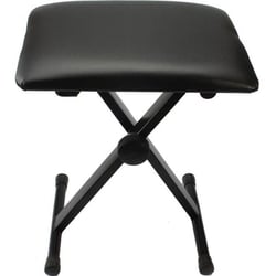 ALIGHTUP - Tabouret de piano pliant réglable - Noir - 40 x 30 x 4 cm