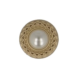 Bouton perles couleur vieil or (10mm - vieil or)