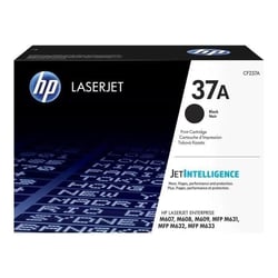 Cartouche de toner Noir  37A (CF237A) authentique pour  LaserJet E62555/E62565/E62655/M607/M608/M609/M631/M632