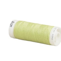 Bobine fil polyester 200m Oeko Tex fabriqué en Europe jaune limon