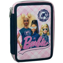 Trousse garnie Barbie Campus 18 CM - 2 compartiments