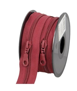 Fermeture à Glissière Spirale N°5 avec Curseur – Milward (vendue par 30 cm) 114 Rouge
