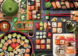 Puzzle 1000 pièces - Sushi Table - Eurographics