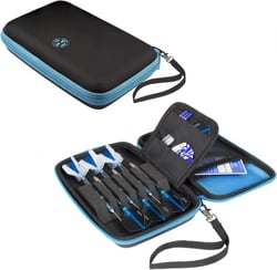 Etui Fléchettes Blaze Pro 6 case aqua noir - Harrows