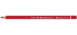 Crayon aquarellable Faber-Castell Albrecht Dürer - Mine 3,8 mm - Rouge Écarlate - Lot de 6