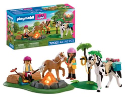 72132 Balade a cheval et feu de camp - Playmobil