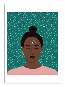 Affiche - The third eye - Céleste Wallaert