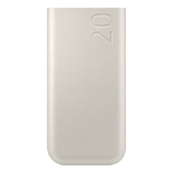 Samsung Powerbank 20000mAh USB-C 45W Charge Ultra Rapide avec 3 Ports Beige