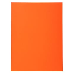 Paquet de 100 chemises Forever® 220 100% recyclé - 24x32cm - Orange - x 5 - Exacompta