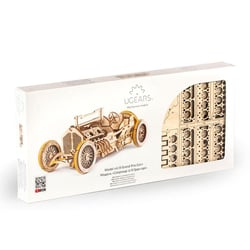 Maquette en bois 3D - voiture "grand prix"