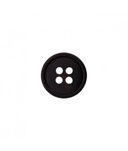 Carte de 4 boutons chemises 4 trous 12mm - Prym Noir
