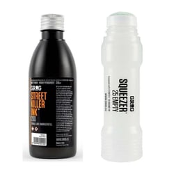Grog - Encre - Noir - Street killer ink ski 200 + Marqueur - Squeezer 25 FMP - Vide