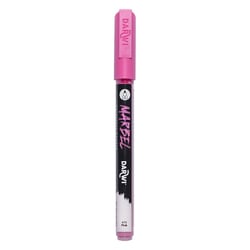 Marqueur - Peinture acrylique - Rose - Permanent - Pointe fine 2mm - Marbel - Darwi