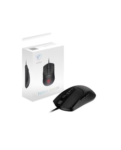 Souris Gaming MSI FORGE GM100 - Ambidextre - Optique 6400 DPI - Noir - 12 x 6 x 4 cm