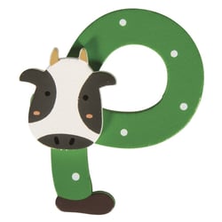 Lettre en bois - enfants FSC Mix Credit, 4,4x5,4cm, P