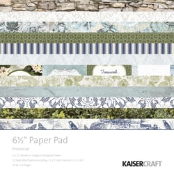 Bloc de 40 feuilles Provincial paper - KAISERCRAFT