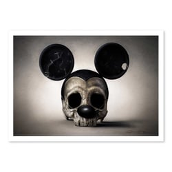Affiche 50x70 cm - RIP Mickey M - Alexandre Granger